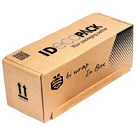 BI WRAP BOX Omotni saćasti papir, rola, 80 g, 38 cm x 50 m, u kutiji, smeđi