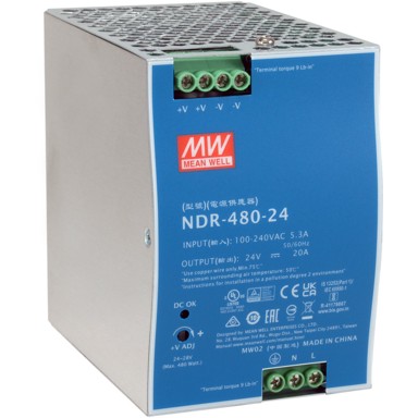 LEVELONE Napajanje POW-2462, 24 VDC, 480 W, DIN šina