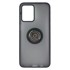 MAXMOBILE Maskica Matte Black With Ring za Motorola Moto G53