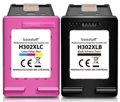 TISKAJPOCENI Zamjenska tinta HP 302XL komplet XL + boja XL, crna + boja