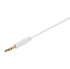 HAMA Slušalice Gloss, žične, in-ear, za glazbu, bijela