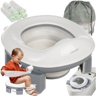 KRUZZEL Dječja prijenosna kahlica i nastavak za WC 2 u 1
