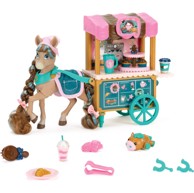 JAKKS PACIFIC Cocoa-in konj i kočija pekarnica, smeđa