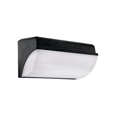 STRUHM Zidna svjetiljka, Norton, LED, L, 10W, IP65, crna