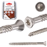 Vijci za podove i terase INOX A2 WN 5,0x60 mm