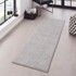HANSE HOME Svijetlosiva tepih staza Pure, 80 x 200 cm