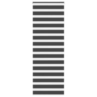 Zavjesa zebra crna 75x200 cm širina tkanine 70,9 cm poliester