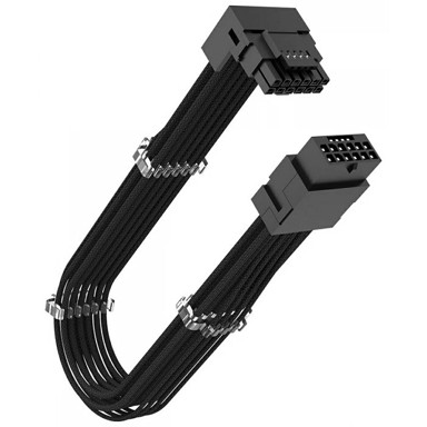 AKASA Kabel PCI Express 12pin 30cm crni, AK-CBPW32-30BK