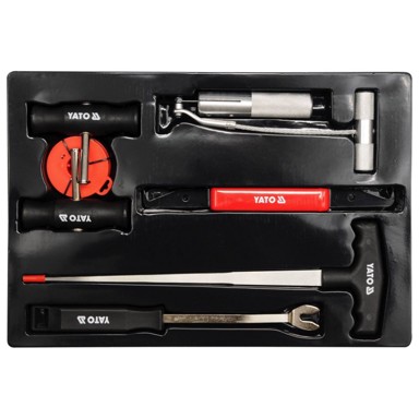 YATO Set alata za demontažu vjetrobranskog stakla, 7/1