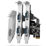 AXAGON Adapter PCEA-S4N PCIe 4x Seriell-Ports