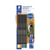 STAEDTLER Specijalna olovka Glasochrom Design Journey 10820BK6-C, permanentna, 6 kom