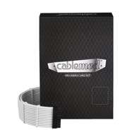 CABLEMOD Kabelski set C-Series PRO ModMesh, bijeli, za Corsair AXi/HXi/RM (žuta oznaka) 