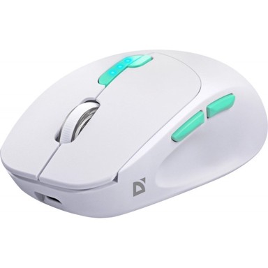 NITTA Bežični miš MM-307, RF + Bluetooth, bijeli