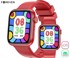 FOREVER Pametni sat iGO 3 JW-500, Bluetooth, crveni