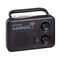 TREVI Prijenosni radio 0RA7F6400, crni