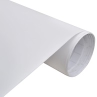 Folije za automobil, 100 x 150 cm + 50 x 150 cm, mat bijele, 2 kom