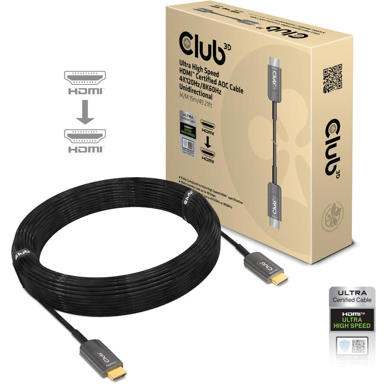 CLUB3D HDMI kabel CAC-1377, 15 m, crni