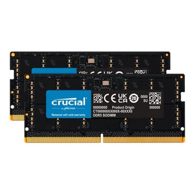 CRUCIAL Radna memorija, 64GB (2x32GB), DDR5, SO-DIMM, 262-pin, 4800MHz, unbuffered