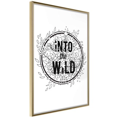 Poster Connect with Nature 20x30