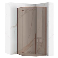 REA Tuš kabina Rea Dijamantno 90x90, copper brush