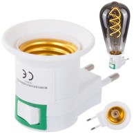 VERKGROUP Utičnica za E27 svjetiljku s prekidačem