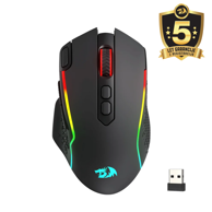 REDRAGON Gaming miš Taipan Max M810 RGB, Bluetooth, bežični i žičani, crni