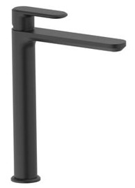 CISAL Slavina za umivaonik Lineaviva visoka, crna