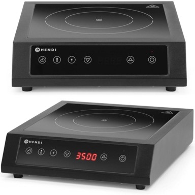 HENDI Prijenosni indukcijski štednjak 3500 W, crni