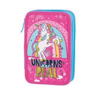 DOUBLE DECKER Pernica, puna, 2 zipa, Unicorns Real