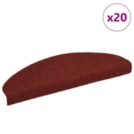 Samoljepljivi otirači za stepenice 20 kom crvene 65x21x4 cm