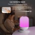NIKCORP Noćno svjetlo Electight, bijeli šum, 34 zvuka, Wi-Fi 2,4 GHz, LED lampa, 7 boja