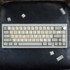 KBCUSTOM kapice za tipke Retro Gold s velikim slovima, PBT, Cherry profil, 140 kom.