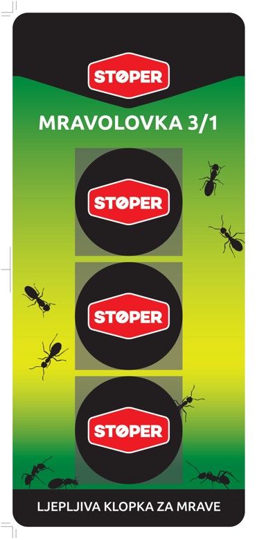 STOPER Insekticid mravolovka 3/1