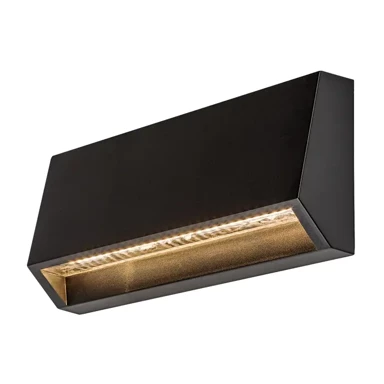 Vanjska zidna svjetiljka Ibar, LED, 3 W, 250 lm, IP54, crna