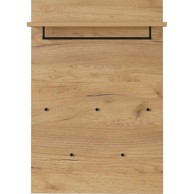 GERMANIA Ploča za vješanje garderobe u dekoru hrasta u prirodnoj boji Fremont 