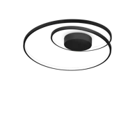IDEAL LUX Stropna lampa Oz ID269412, PL, LED, on-off, crna