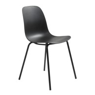 UNIQUE FURNITURE Crna blagovaonska stolica Whitby