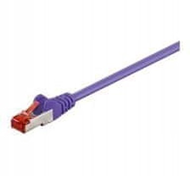 MICROCONNECT F/UTP CAT6 0,5 m PVC, ljubičasti