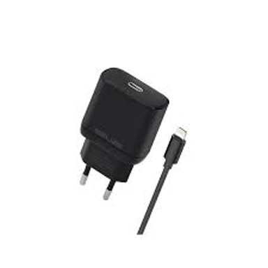 BELINE Kućni punjač BLNCB30L GaN, 30W, PD3.0, USB-C, Lightning kabel, crni