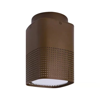 SIDARA Stropna svjetiljka, E27 15W IP54 220-240V, smeđa