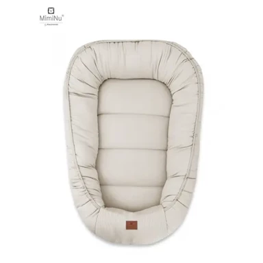MIMINU Gnijezdo za bebe, Soft, tamnije bež