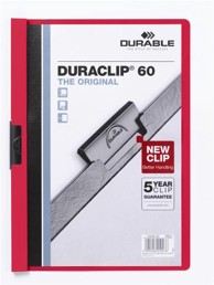 DURABLE Mapa Duraclip 2209 crvena