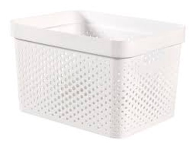 CURVER Kutija za spremanje, perforirana, Infinity, 17l - Bijela