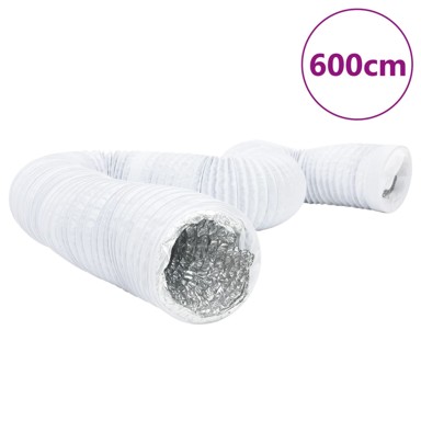 Ventilacijski kanal od aluminija i PVC-a 6 m Ø10 cm