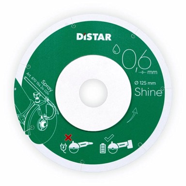 DISTAR Dijamantna ploča SHINE, 125 × 0,6 × 22,23 mm