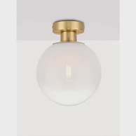 VITA NOVA LUCE Plafonska  lampa NL9028840, E27, IP20, bijela, zlatna