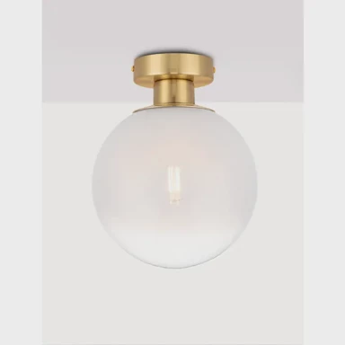 VITA NOVA LUCE Plafonska  lampa NL9028840, E27, IP20, bijela, zlatna
