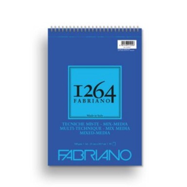 FABRIANO Blok spiralni top side Mix media 1264, A4, 21x29,7cm, 300g, 30L