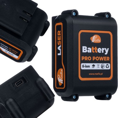 ROSFIX Li-Ion baterija PRO Power, 3600 mAh, USB-C