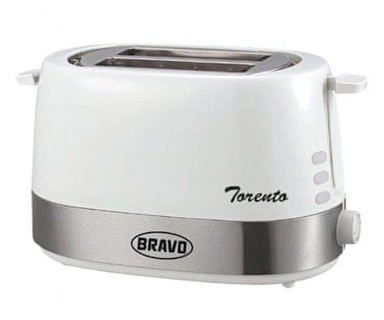 BRAVO Toster B 4536 TORENTO, bijeli